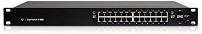 Ubiquiti Networks EdgeSwitch 24 250W (ES-24-250W) Managed PoE+ Gigabit Switch with SFP,Black  (Refurbished)