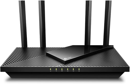 TP-Link AX1800 WiFi 6 Router V4 (Archer AX21) – Dual Band Wireless Internet Router, Gigabit Router, Easy Mesh, Works with Alexa - A Certified for Humans Device (Refurbished)