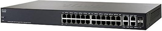 Cisco 28 Port Gigabit Poe Managed Switch (SG300-28pp-k9-EU)  (Refurbished)
