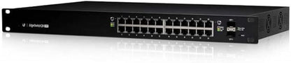 Ubiquiti Networks EdgeSwitch 24 250W (ES-24-250W) Managed PoE+ Gigabit Switch with SFP,Black  (Refurbished)